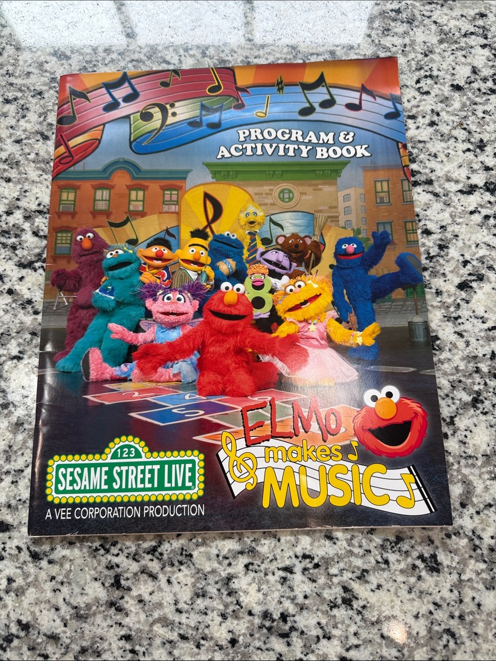 Sesame Street Elmo Makes Music Program Book